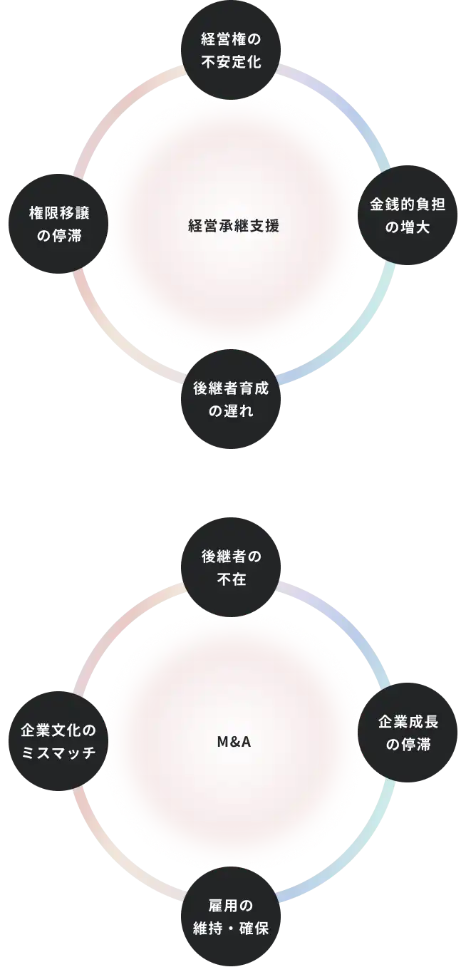 経営承継支援の図