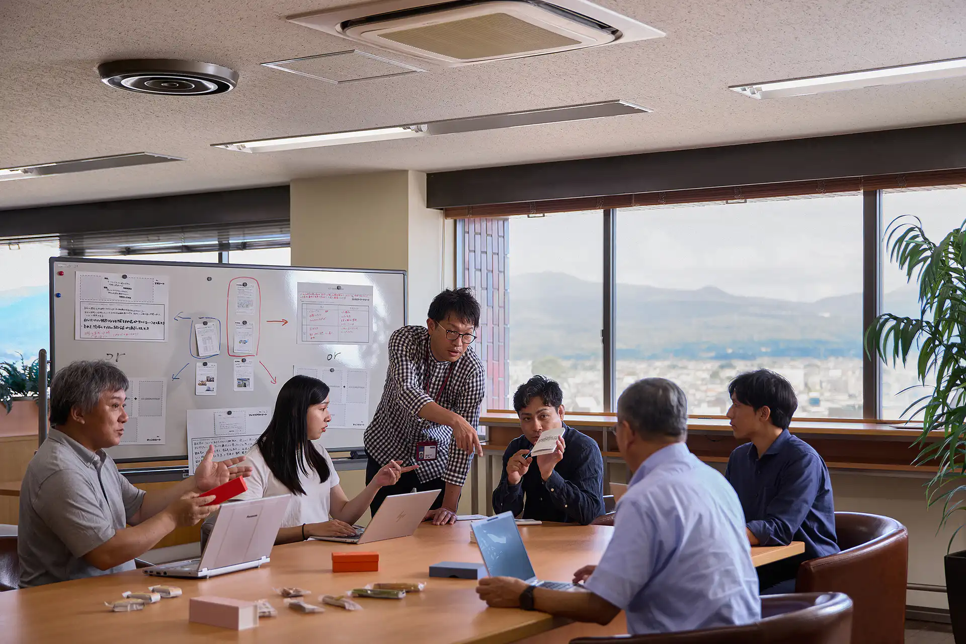 新規事業開発支援のイメージ図